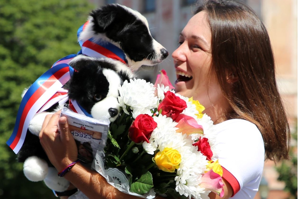  Roudnice přivítala olympijskou finalistku Terezu Fišerovou