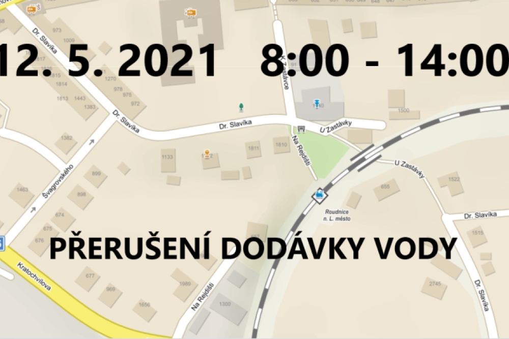  Přerušení dodávky pitné vody