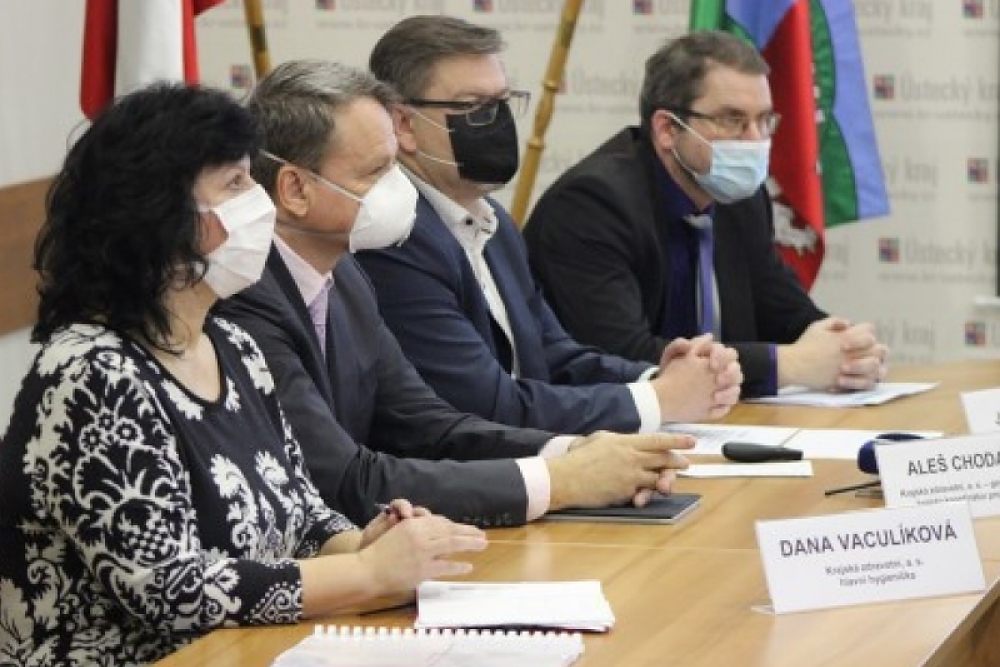  Ústecký kraj představil očkovací strategii proti COVID 19