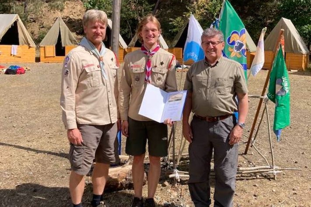  Starosta ocenil skautské aktivity i&nbsp;poskytnutí první pomoci